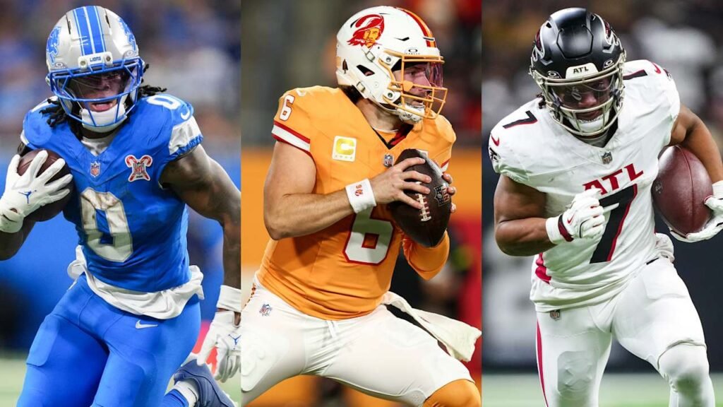 Baker Mayfield, Buccaneers still not close on extension; Bijan Robinson, Jahmyr Gibbs deals priorities for respective teams Baker Mayfield, Buccaneers still not close on extension; Bijan Robinson, Jahmyr Gibbs deals priorities for respective teams