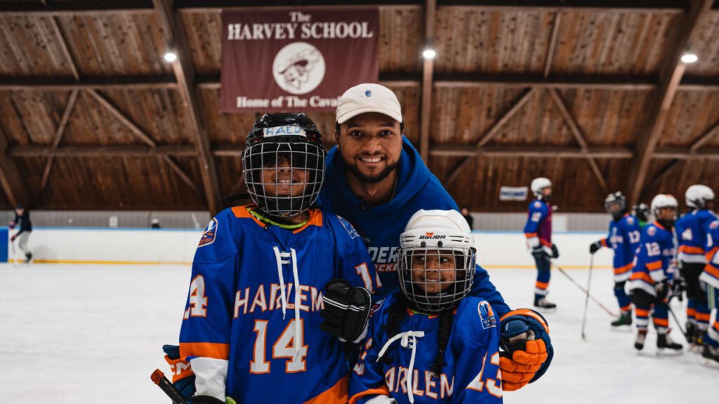 PHOTOS: Marshall Warren at Ice Hockey In Harlem Camp